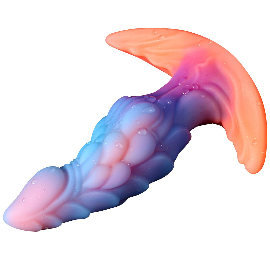 Colorful Silicone Dragon Butt Plug Anal Dilation