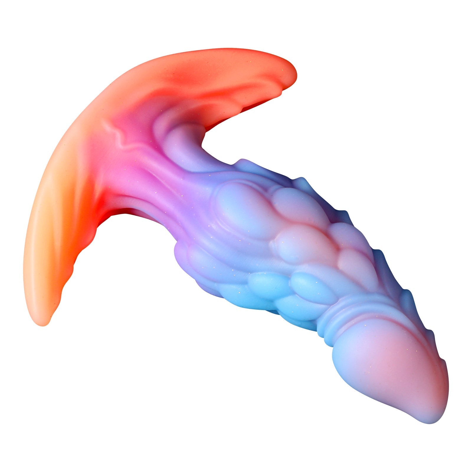 Colorful Silicone Dragon Butt Plug Anal Dilation