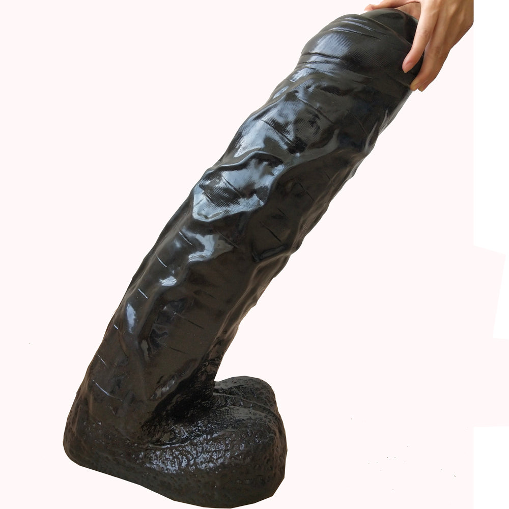 Worlds Biggest Dildo 25 Inch Realistic With Foreskin