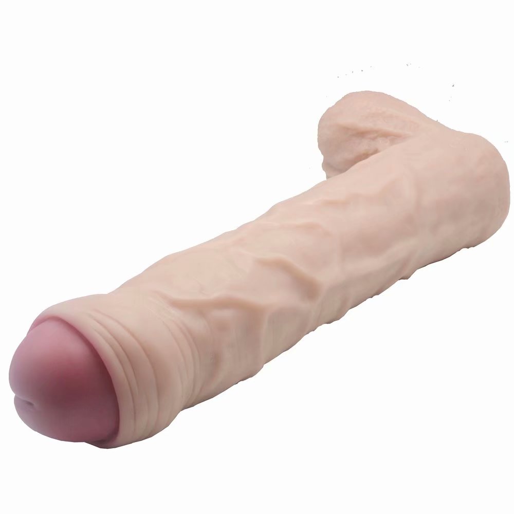 Worlds Biggest Dildo 25 Inch Realistic With Foreskin