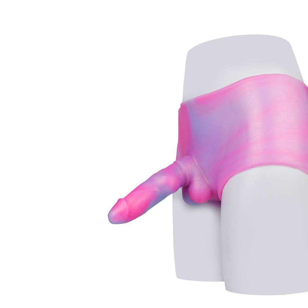7 Inch Pink Monster Knot Dildo Pants
