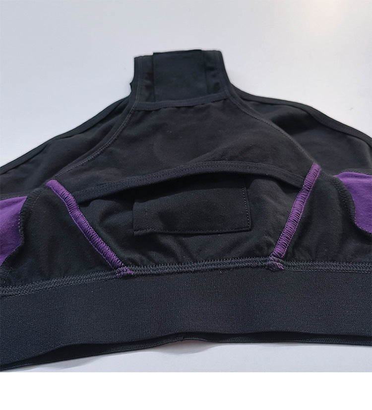 Black purple Combination Easy To Wear Strap On Harness