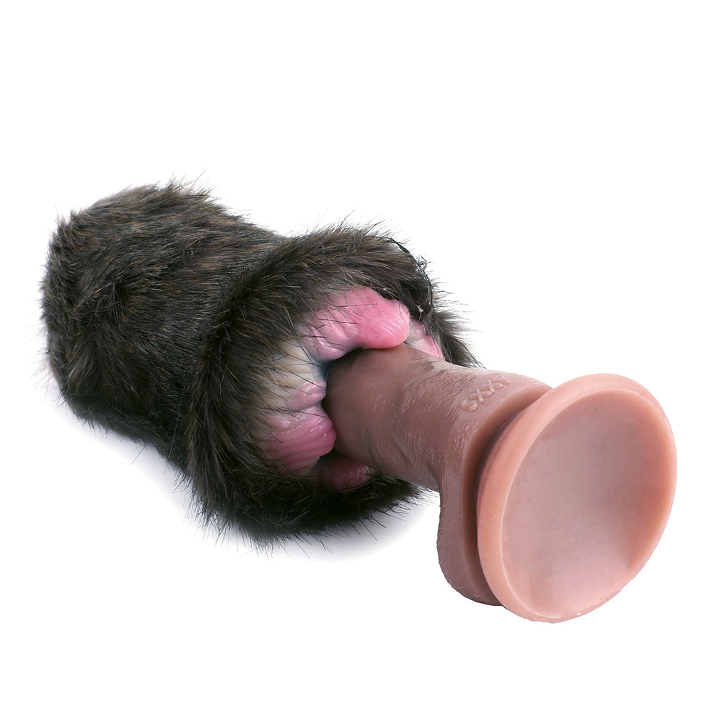 Black Furry Wild Cat Fantasy Pocket Pussy