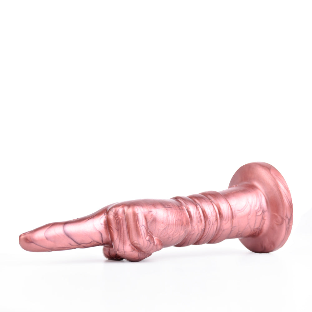 7 Inch Two Finger Silicone Butt Plug