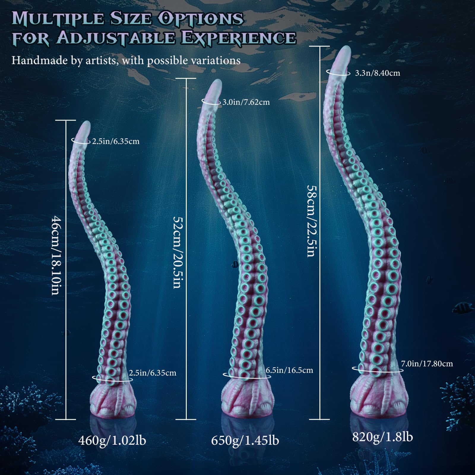Fantasy Alien Extra Long Tentacle Dildo