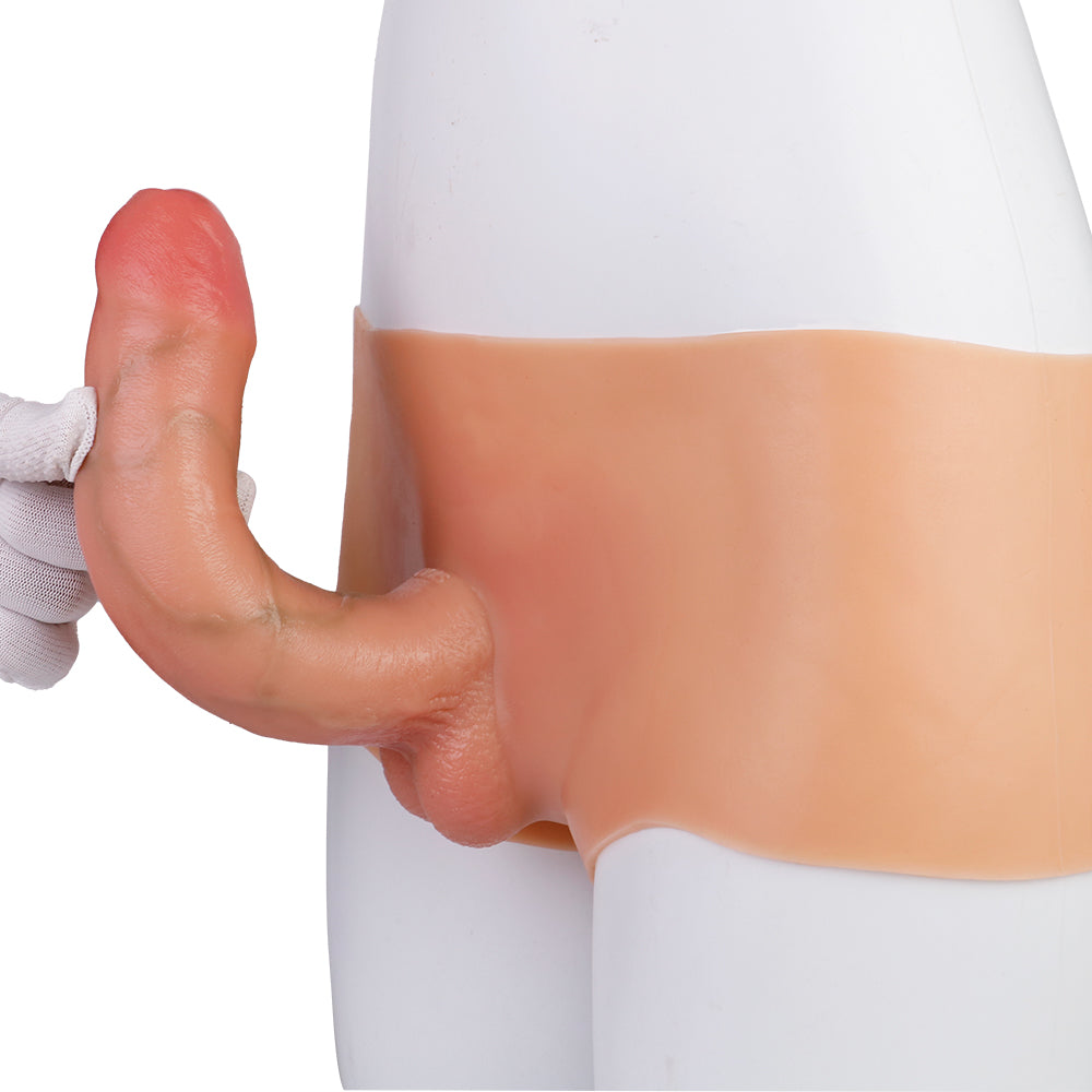 Realistic Silicone Cock Wearable 8 Inch Dildo Pants