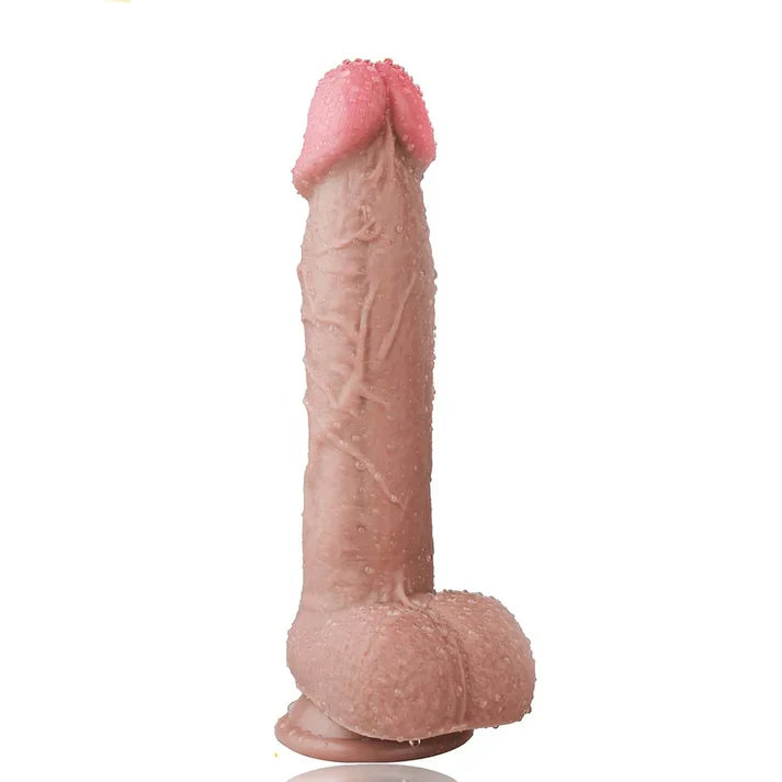Deep Dildo Big Silicone Life Like 10 Inch