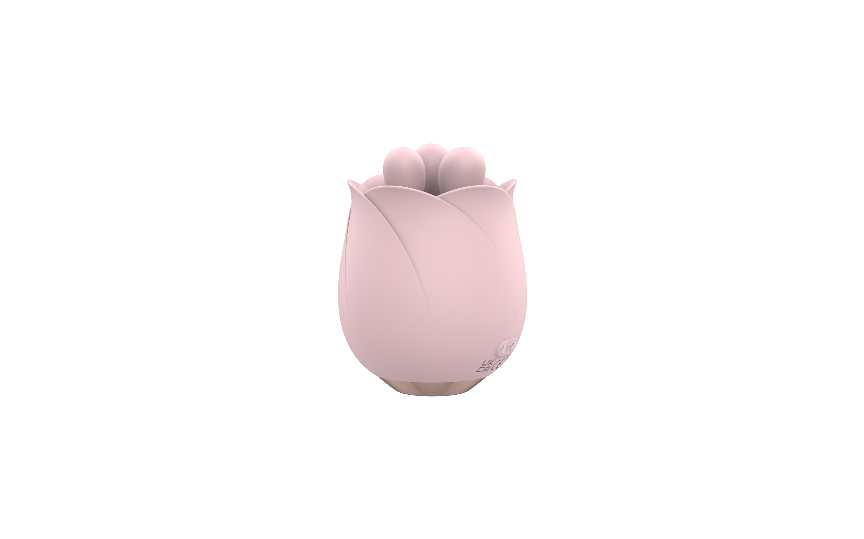 Pink Rotating Vibration Clitoral Stimulator Rose Toy