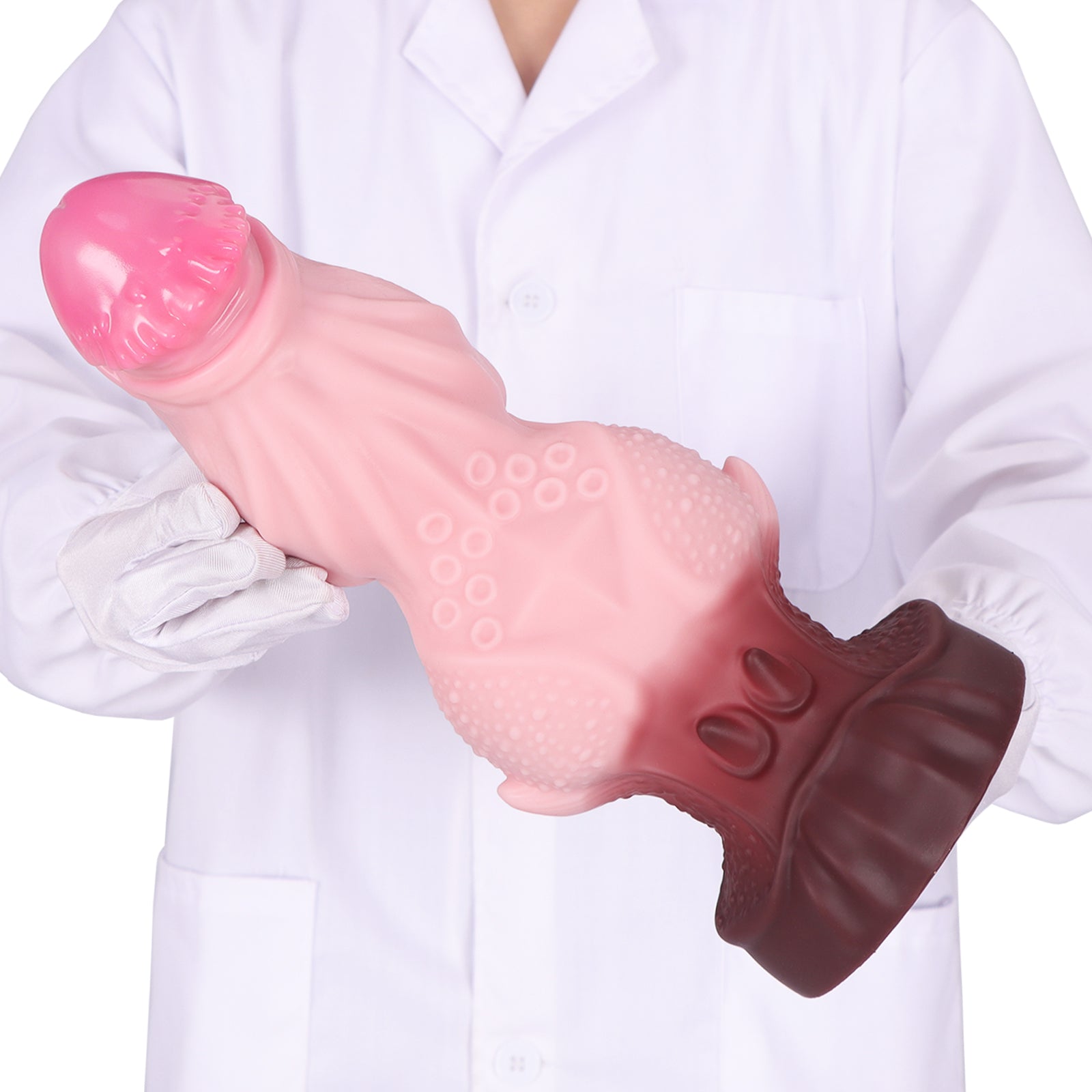 Biggest Anal Toy Pink Monster Knot Dildo