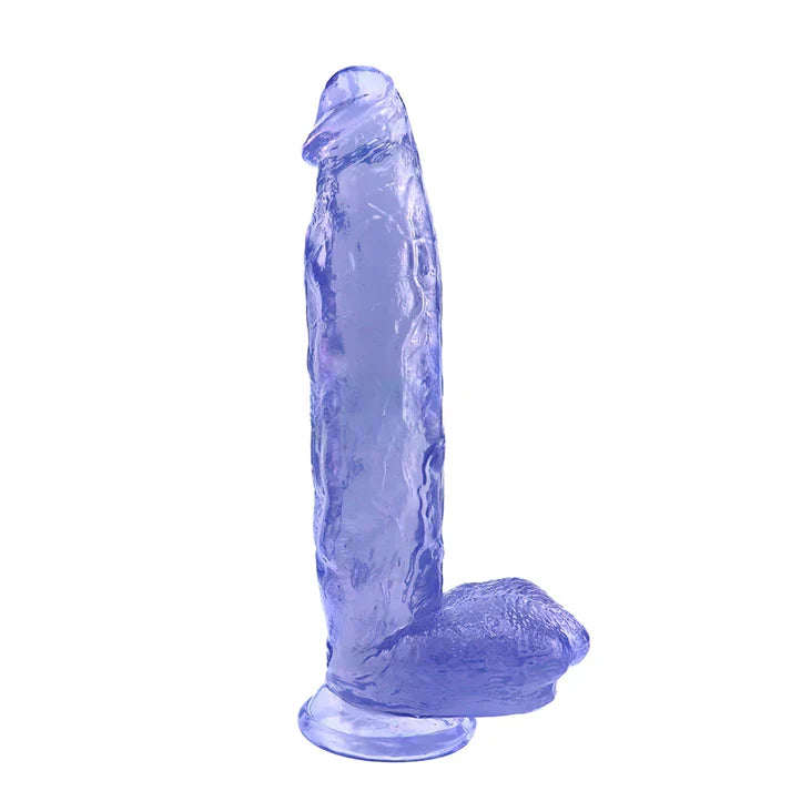 11 Inch Blue Jelly Big Dildo