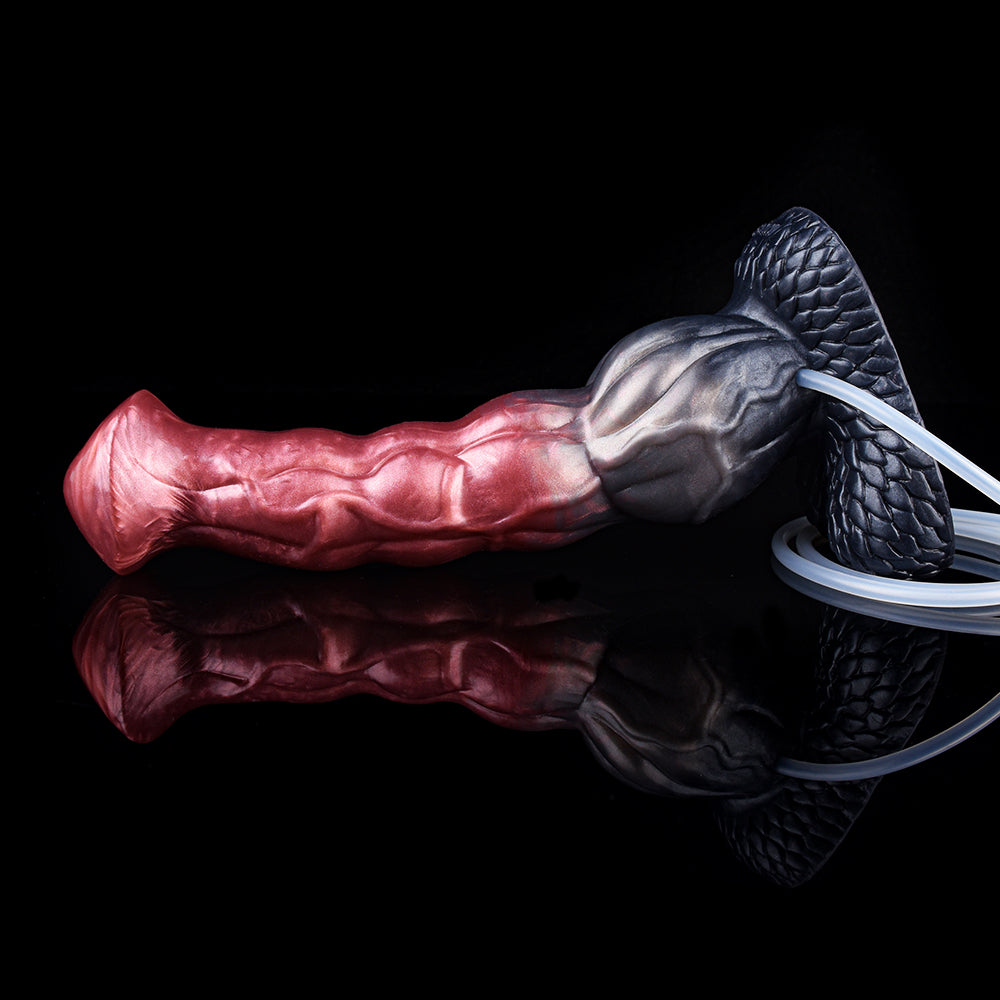9 Inch Strong Horse Knot Squirting Dildo