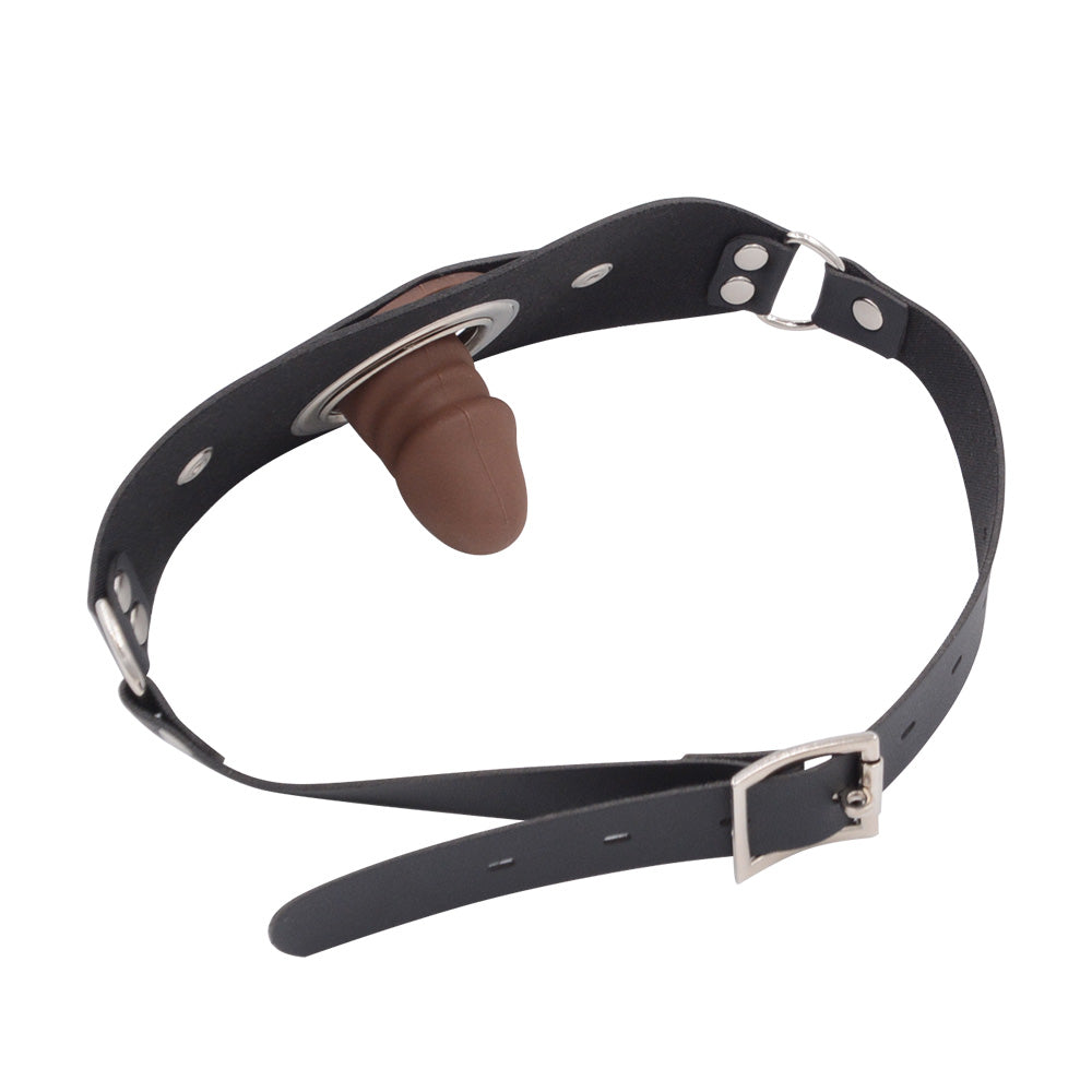 Custom BDSM Silicone Removable Bondage Dildo Gag