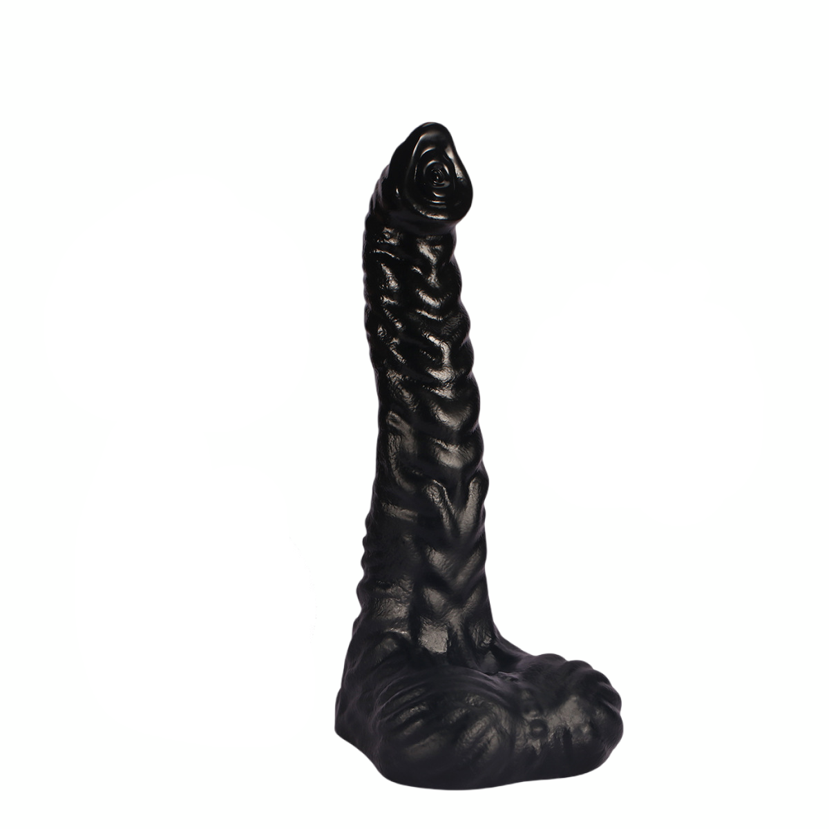 Black Elephant Trunk Fantasy Dildo