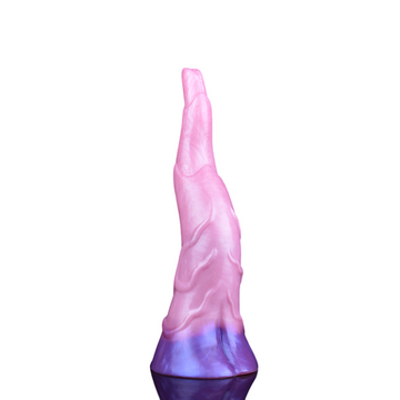 11 Inch Texture Monster Fantasy Curved Dildo