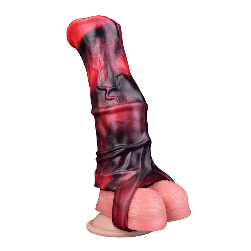 7 Inch Fantasy Vibrating Horse Cock Sleeve