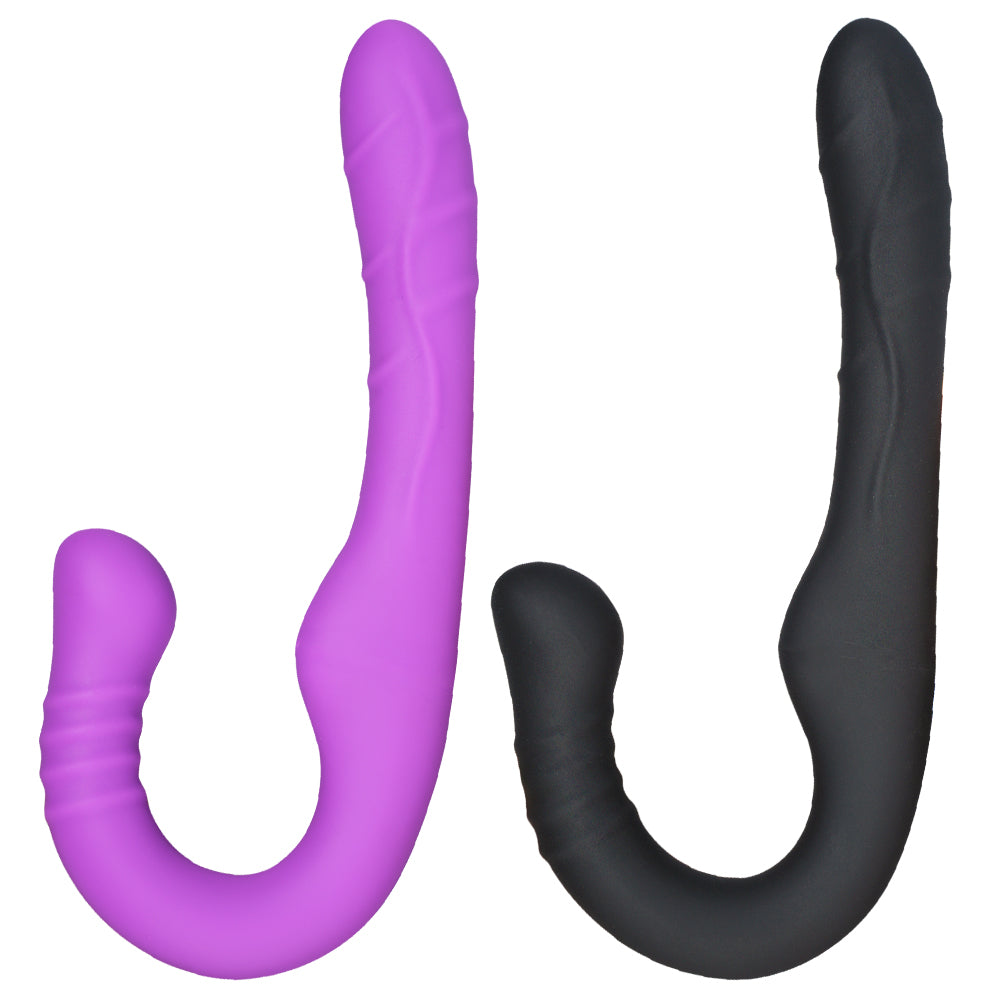 Hook Double Head Strapless Strapon