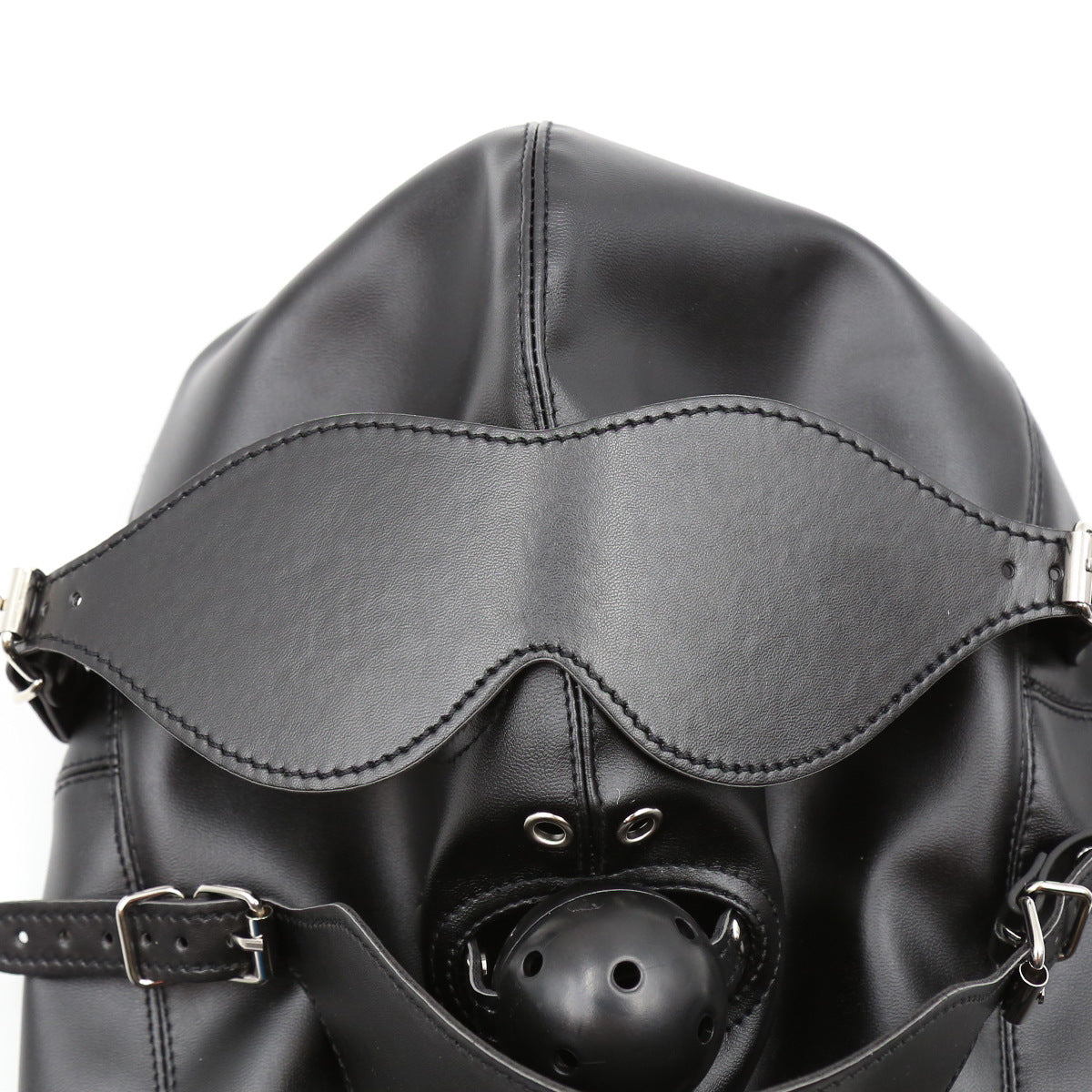 Bondage Hood Blindfold And Gag Three Piece Set