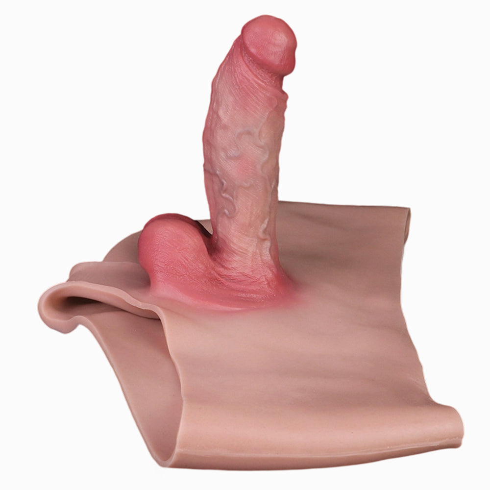 Realistic Silicone Male Hollow Dildo Pants