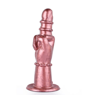 Finger Dildo Middle Finger 8 Inch Silicone