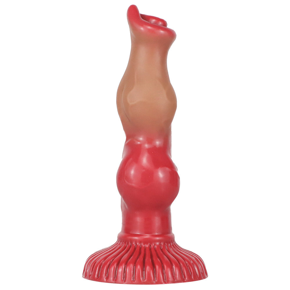 Realistic Canine Silicone Dildo with Knot