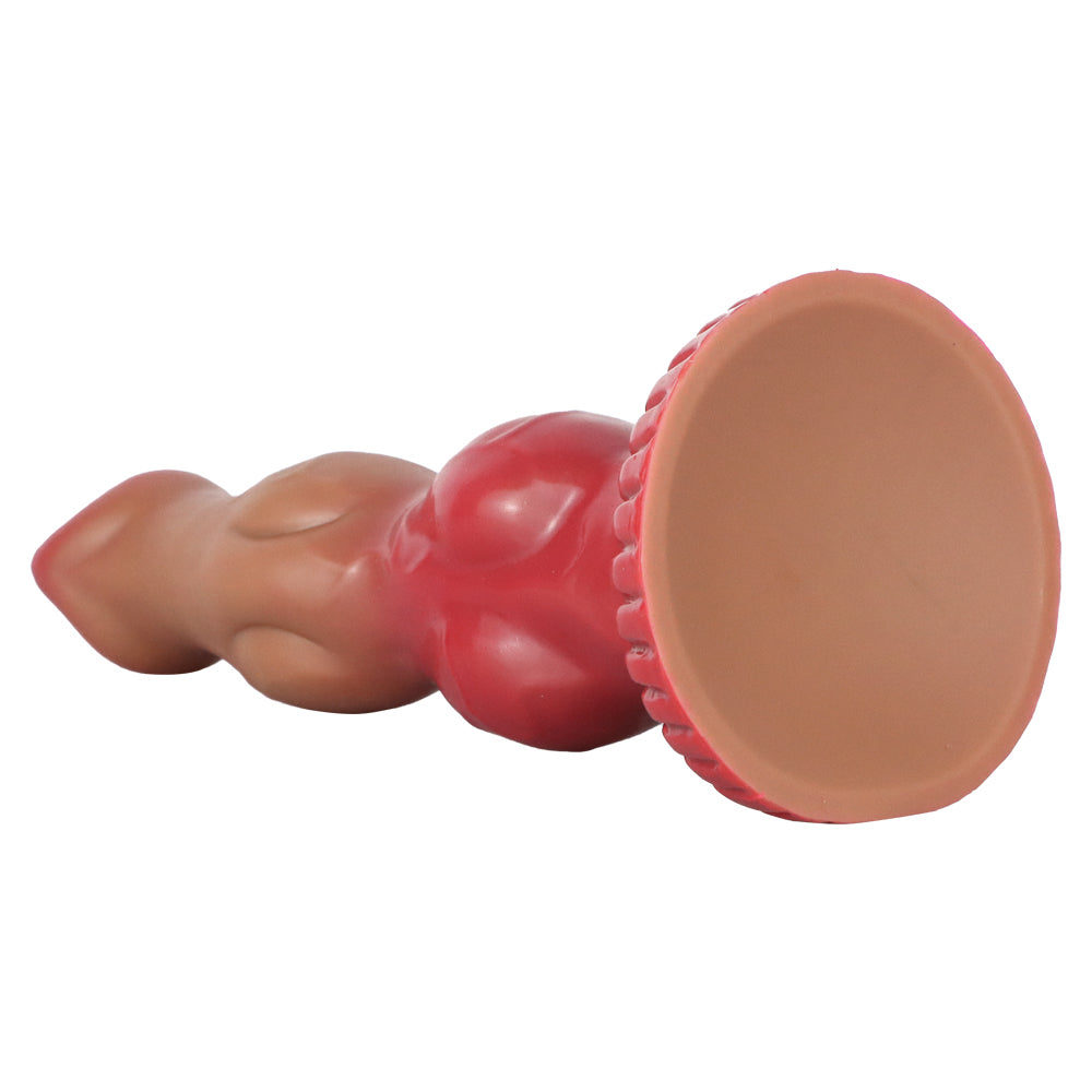 Realistic Canine Silicone Dildo with Knot