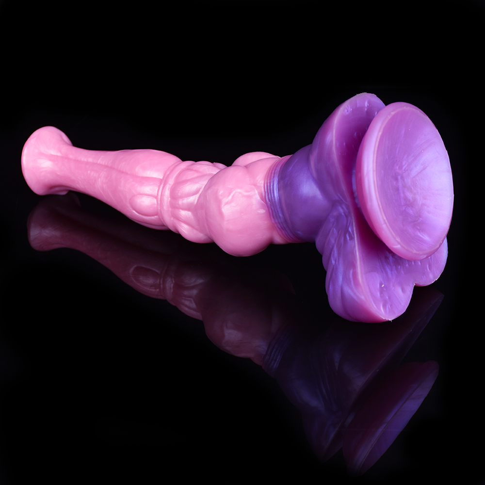 Pink Knot Big 11 Inch Horse Dildo