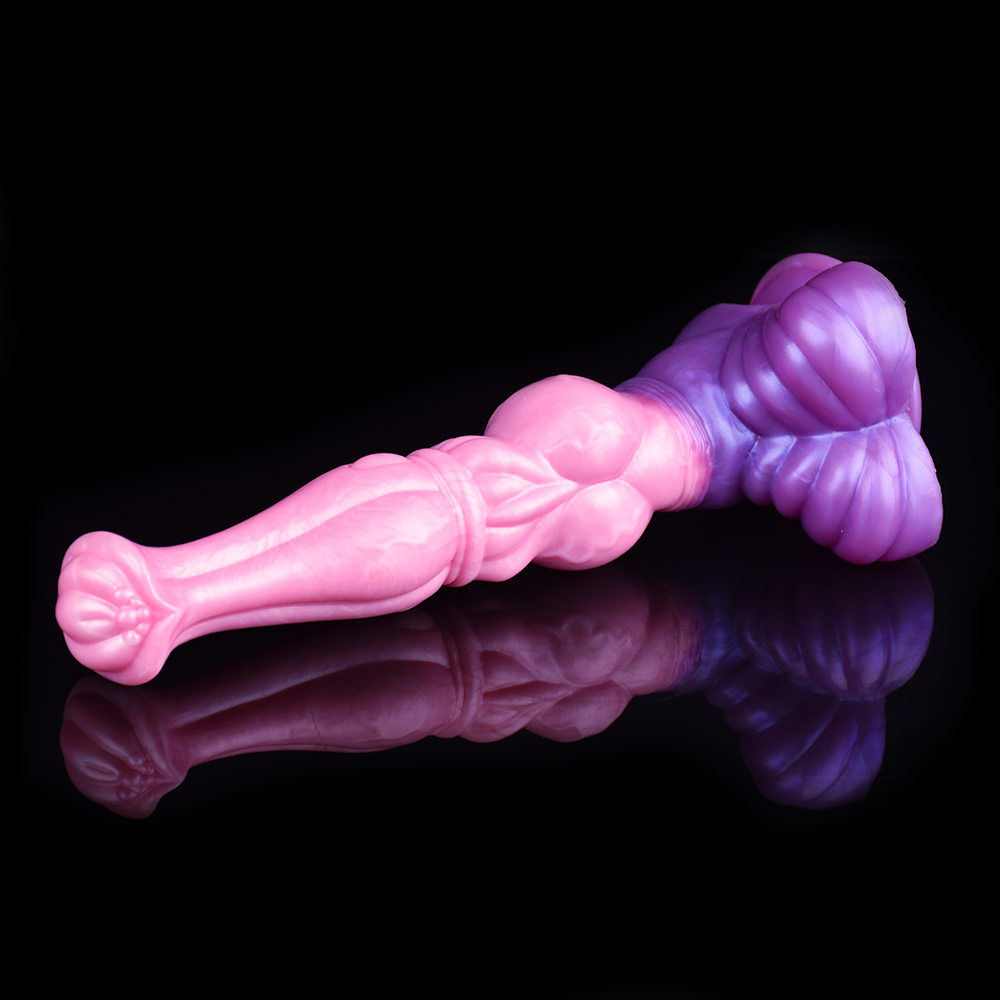Pink Knot Big 11 Inch Horse Dildo
