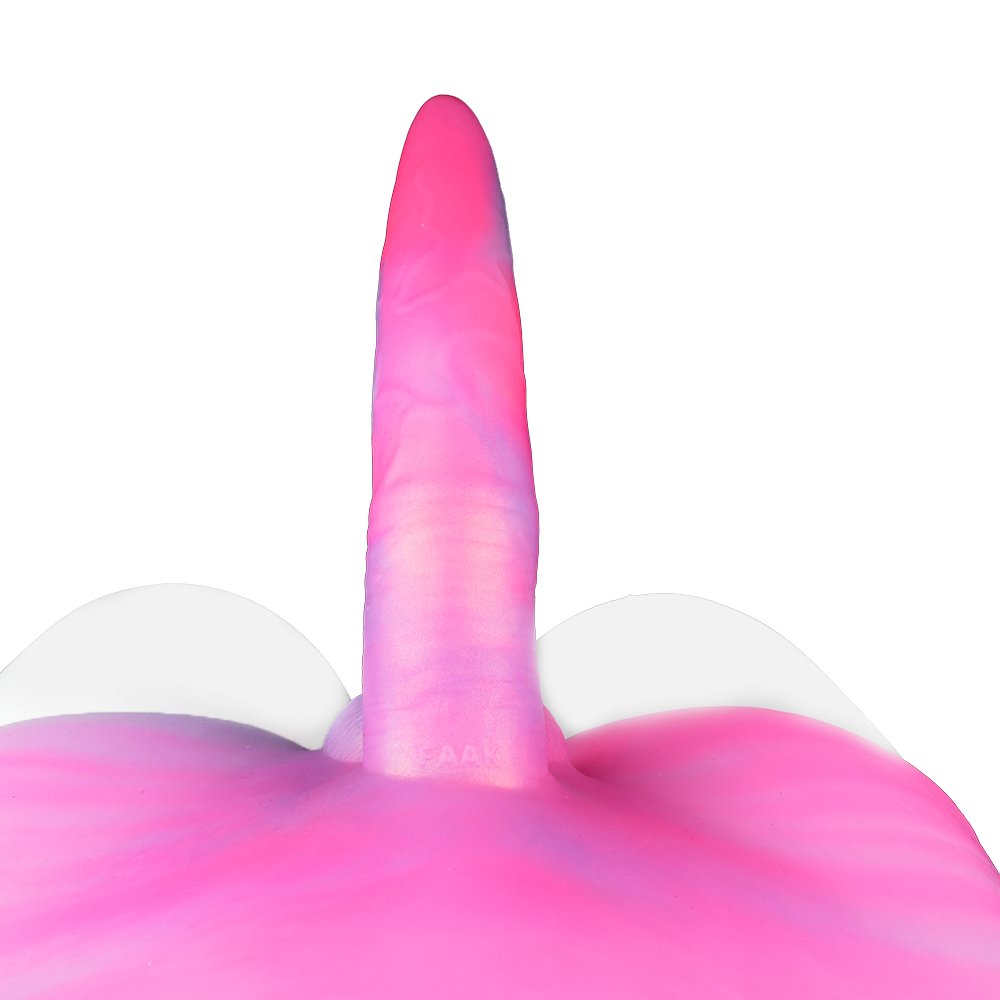 9 Inch Pink Deer Cock Silicone Dildo Pants