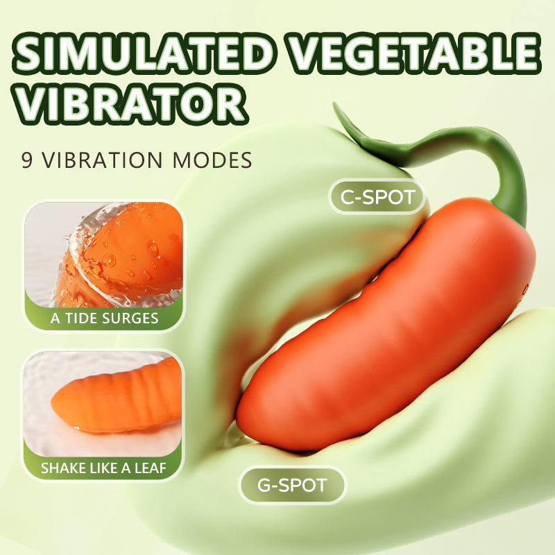 Vegetable Series G-Spot Stimulating Mini Vibrator