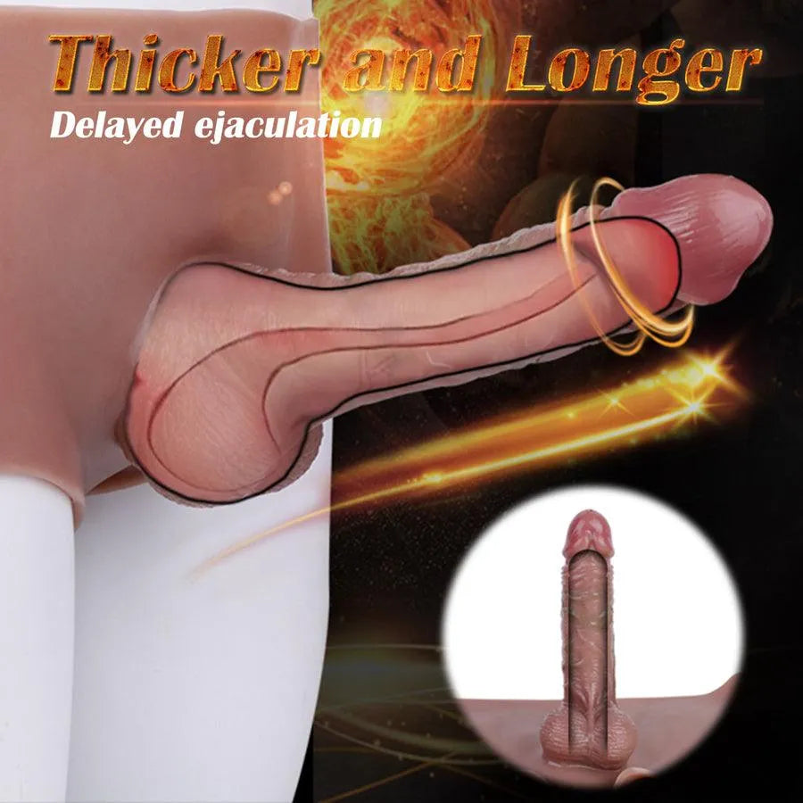7.5 Inch Silicone Wearable Hollow Dildo Pants