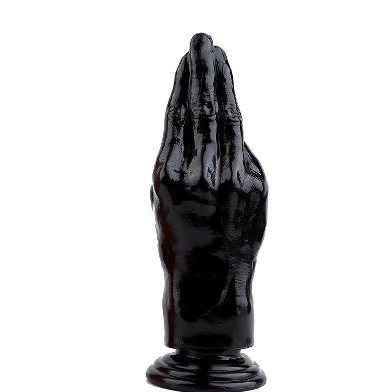 8 Inch Black Short Hand Fisting Dildo