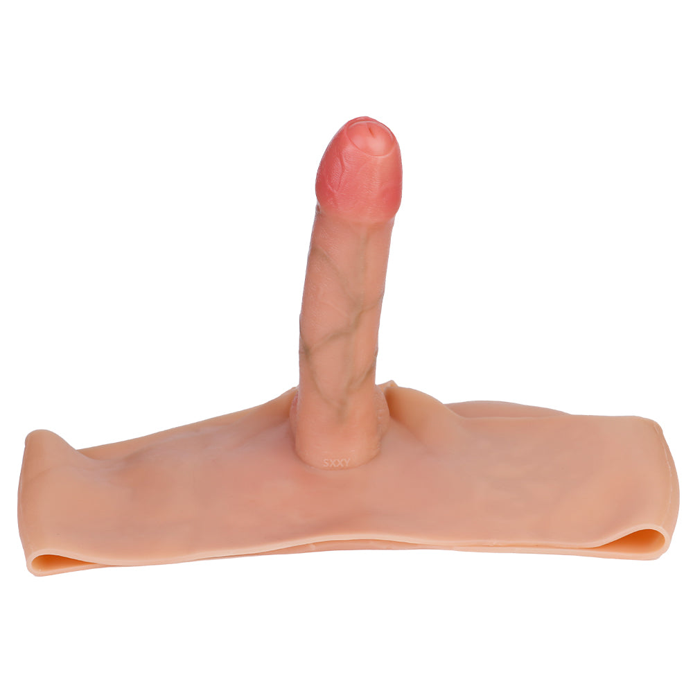 Realistic Silicone Cock Wearable 8 Inch Dildo Pants