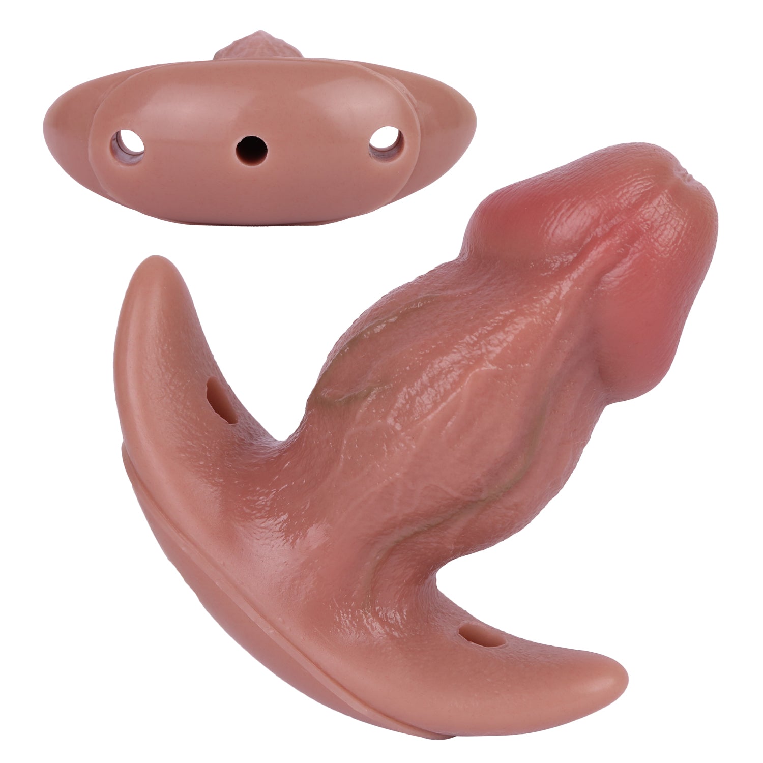 Big Realistic Cock Tail Butt Plug