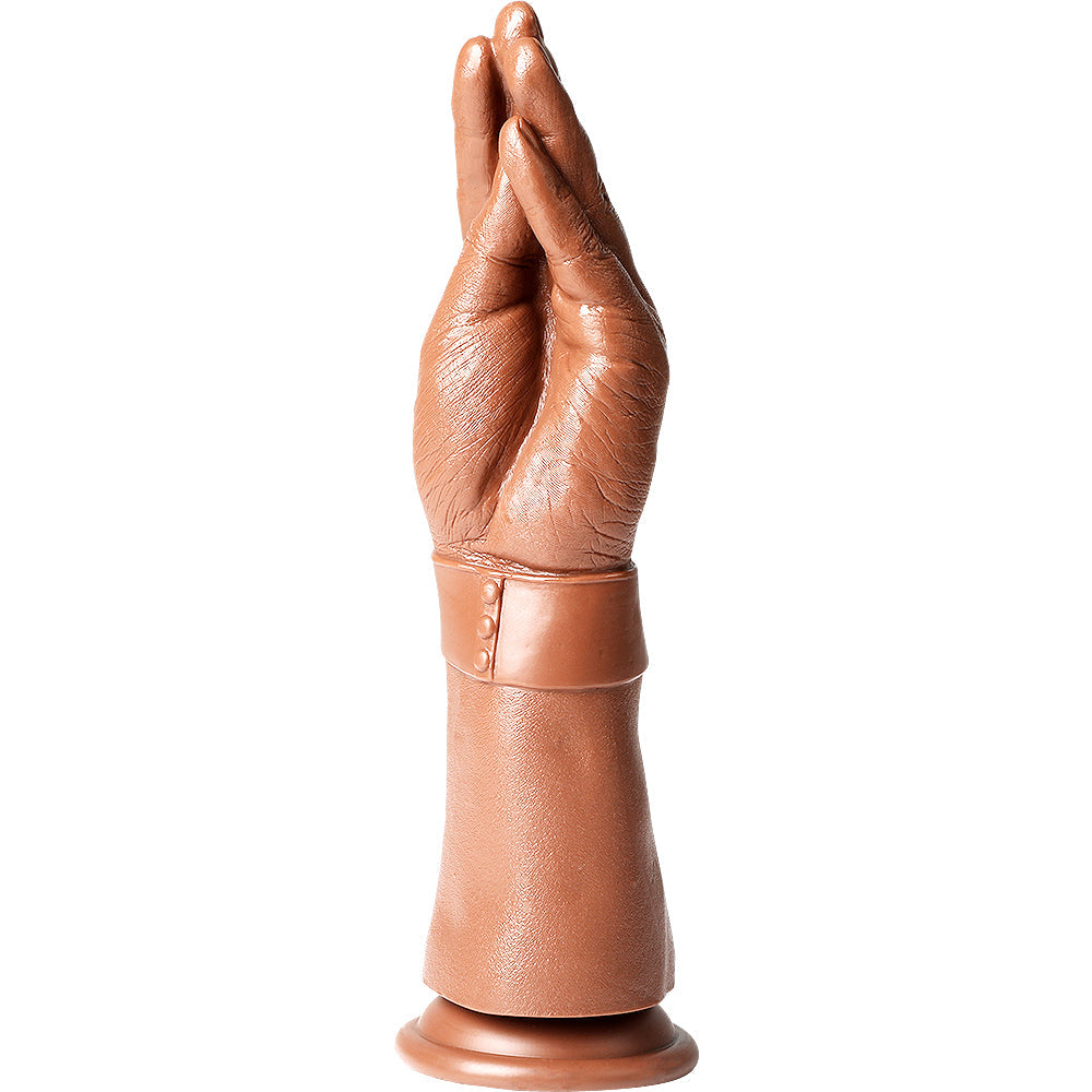 Hand Dildo Brown Realistic 11 Inch