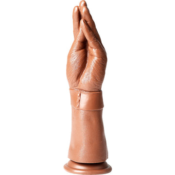 Hand Dildo Brown Realistic 11 Inch