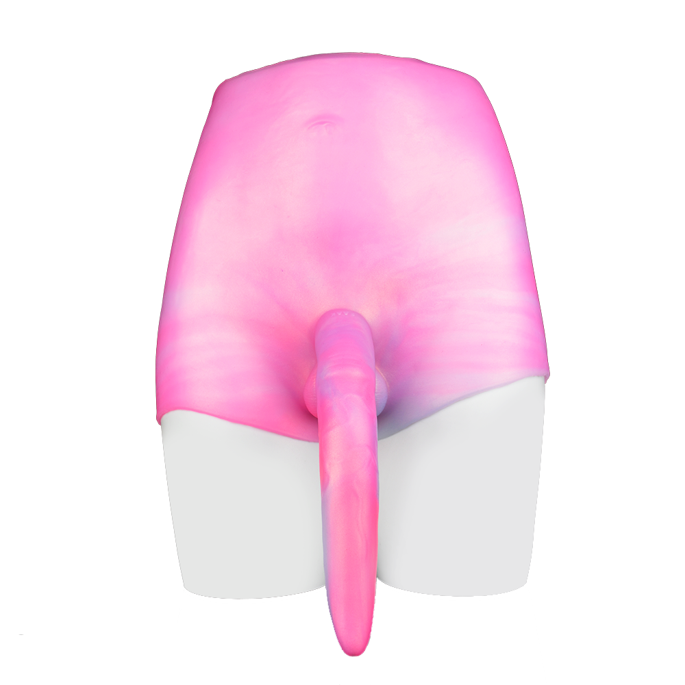 9 Inch Pink Deer Cock Silicone Dildo Pants