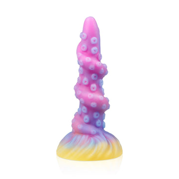 8 Inch Threaded Fantasy Anal Tentacle Dildo