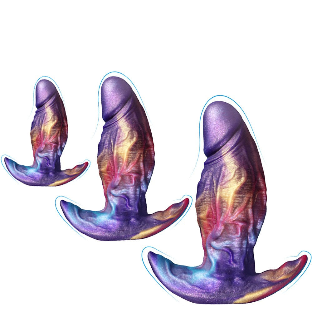 Realistic Silicone Penis Huge Butt Plug Set