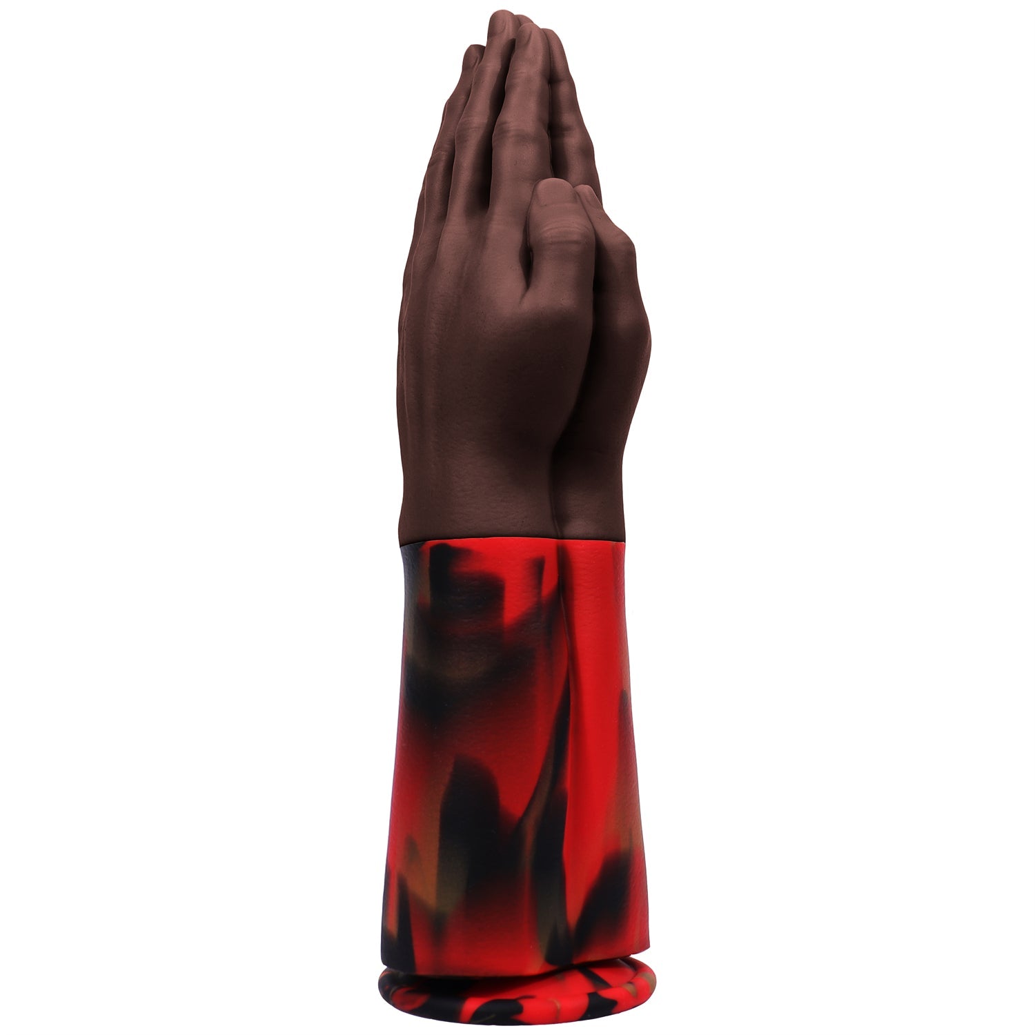Brown Realistic Prayer Hand Gesture Fistingdildo