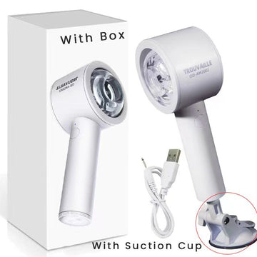 White Fully Automatic Opening Male Masturbator