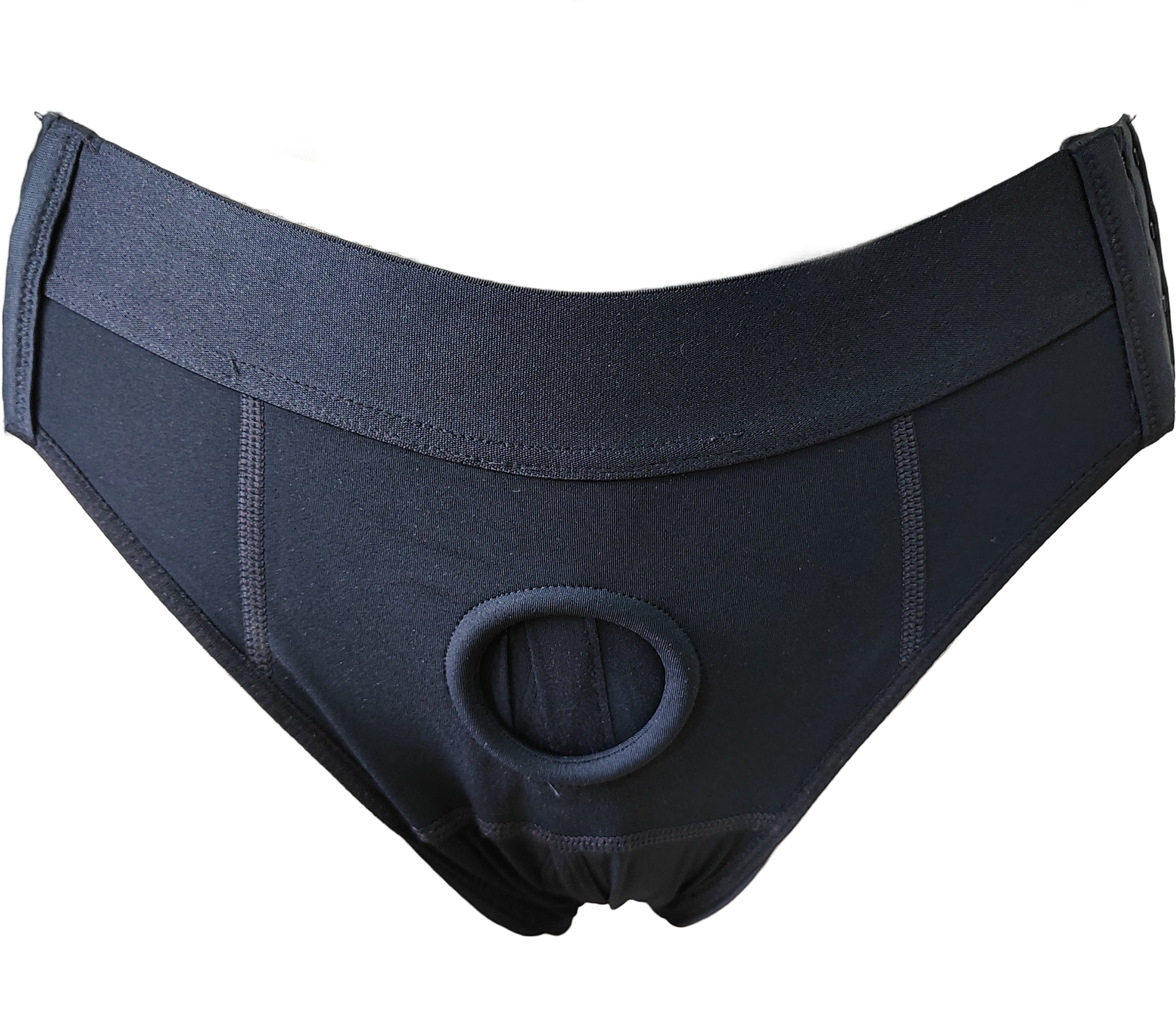 Black Couple Adjustable Strap On Harness
