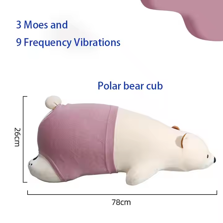 Stuffed Sex Doll Animal Bear with Dildo Machine