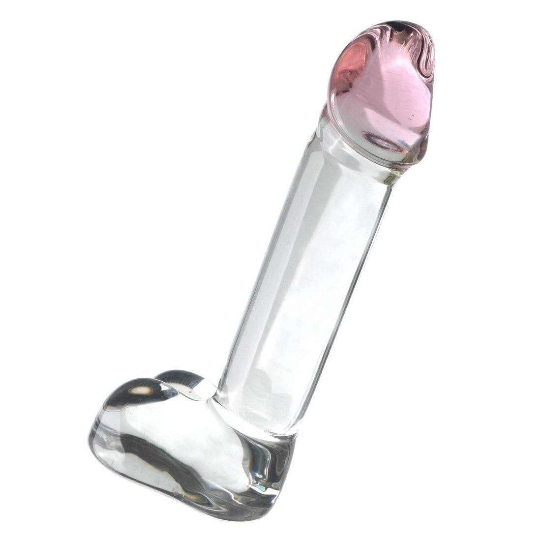 6 Inch Clear Small Glass Dildo