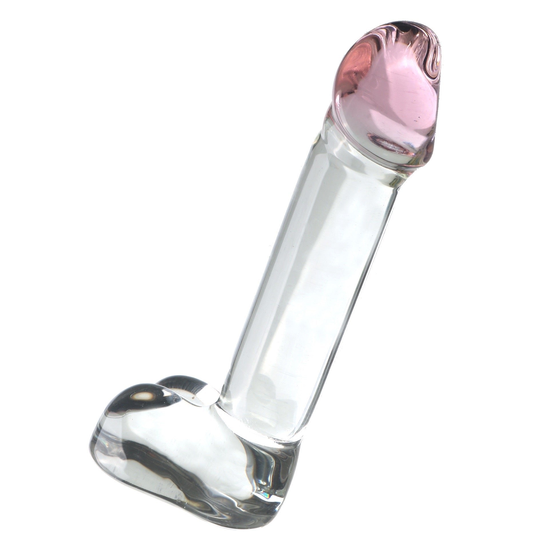 6 Inch Clear Small Glass Dildo