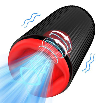 Tornado Rotating Vibrating Sucking Male Masturbator