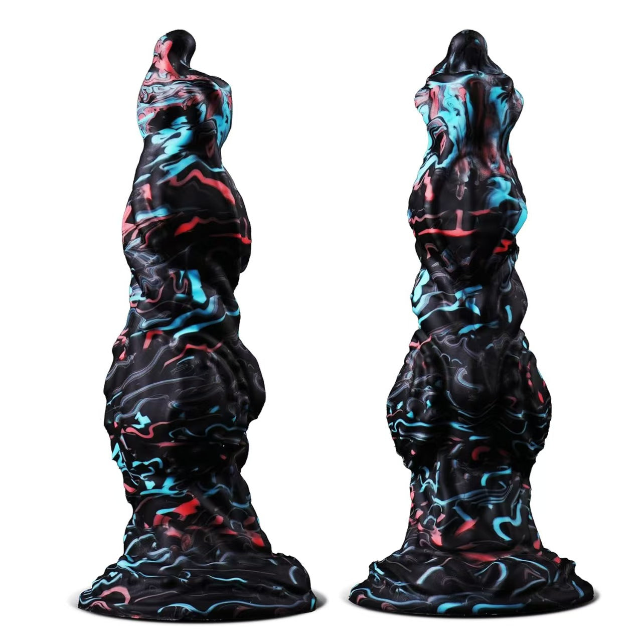 8 Inch Silicone Monster Knot Dildo