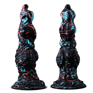 8 Inch Silicone Monster Knot Dildo