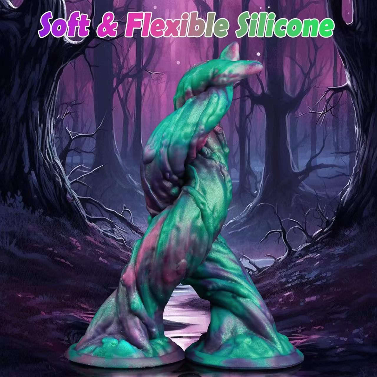 10 Inch Silicone Vine Tentacle Dildo