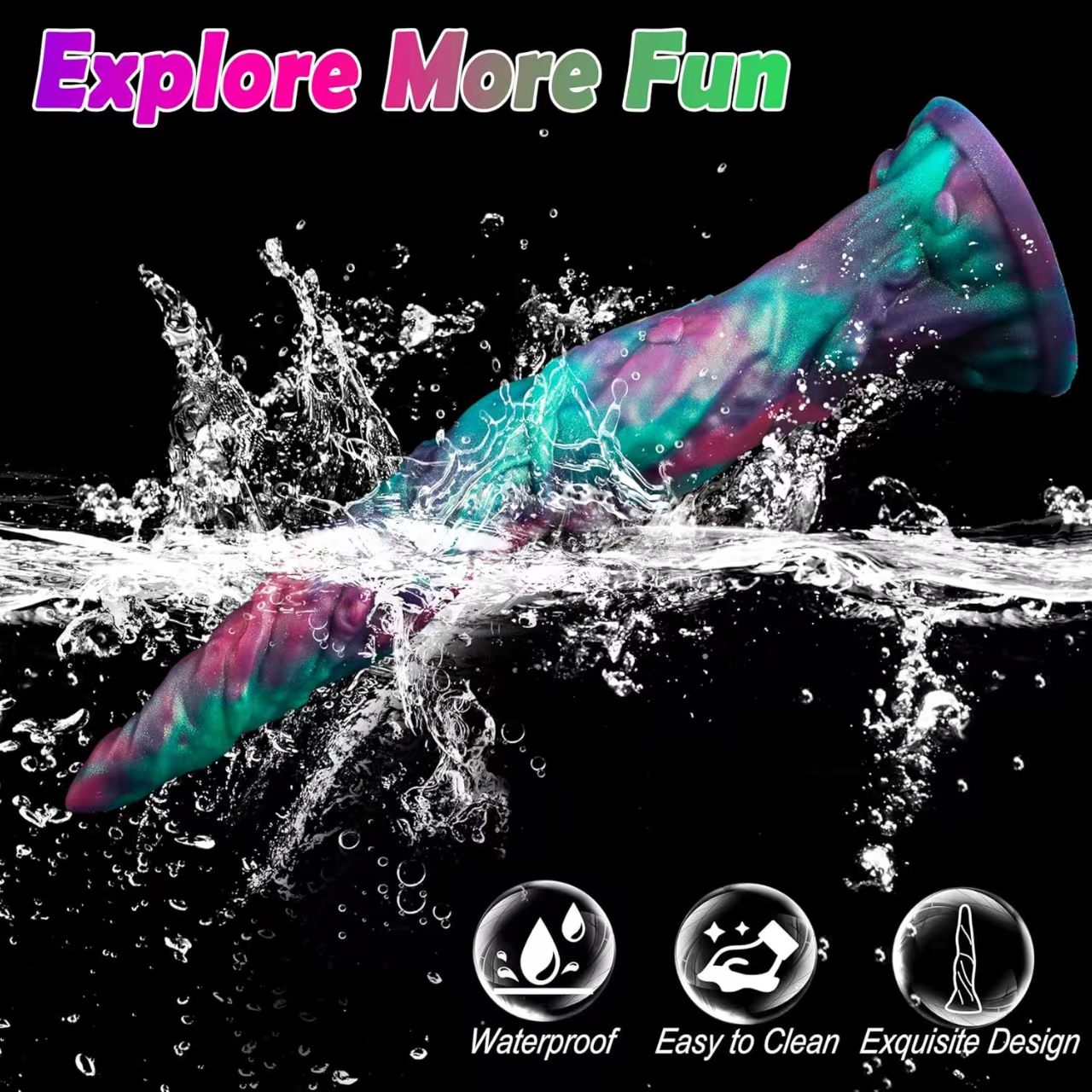 10 Inch Silicone Vine Tentacle Dildo