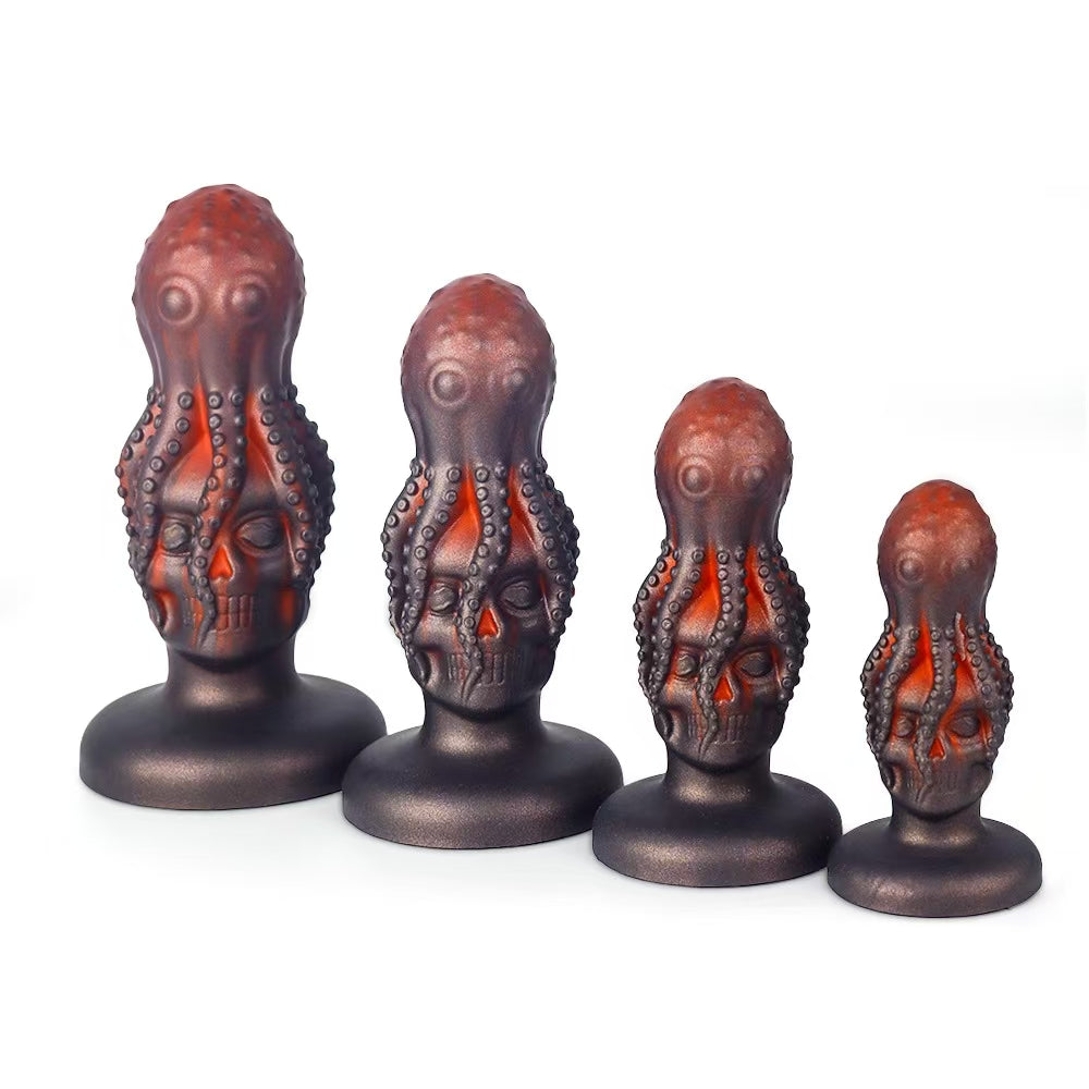 Big Anal Toys Silicone Octopus Skull